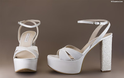 Zapatos de novia con plataforma Zapatos de novia con plataforma