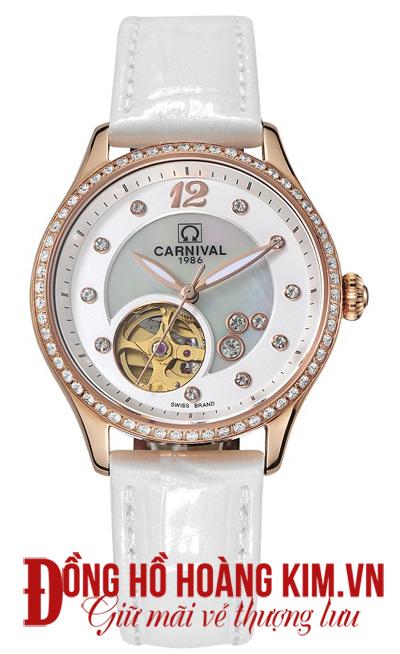 đồng hồ nữ carnival lộ máy đồng hồ nữ carnival lộ máy
