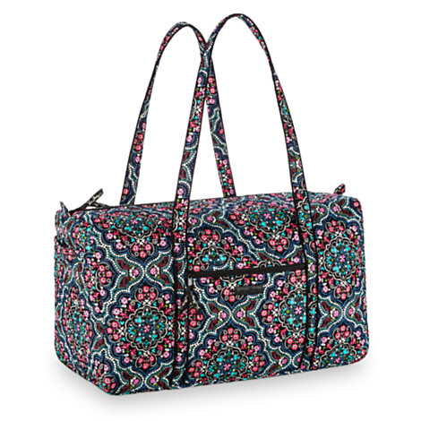 vera bradley mickey and minnie medallion backpack