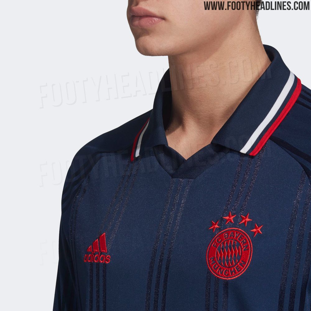 Adidas Bayern München 19-20 Icon Long Sleeve Retro Jersey Released ...