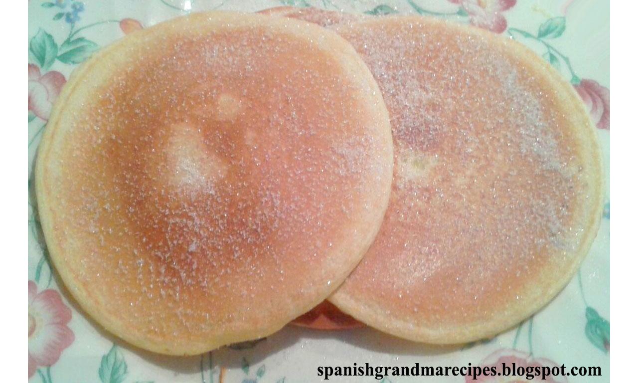 Spanish Grandma Recipes Yummy pancakes, the original recipe