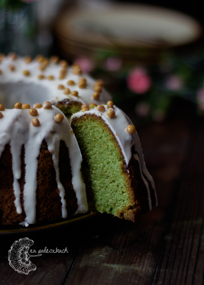 babka z matcha ucierana babka
