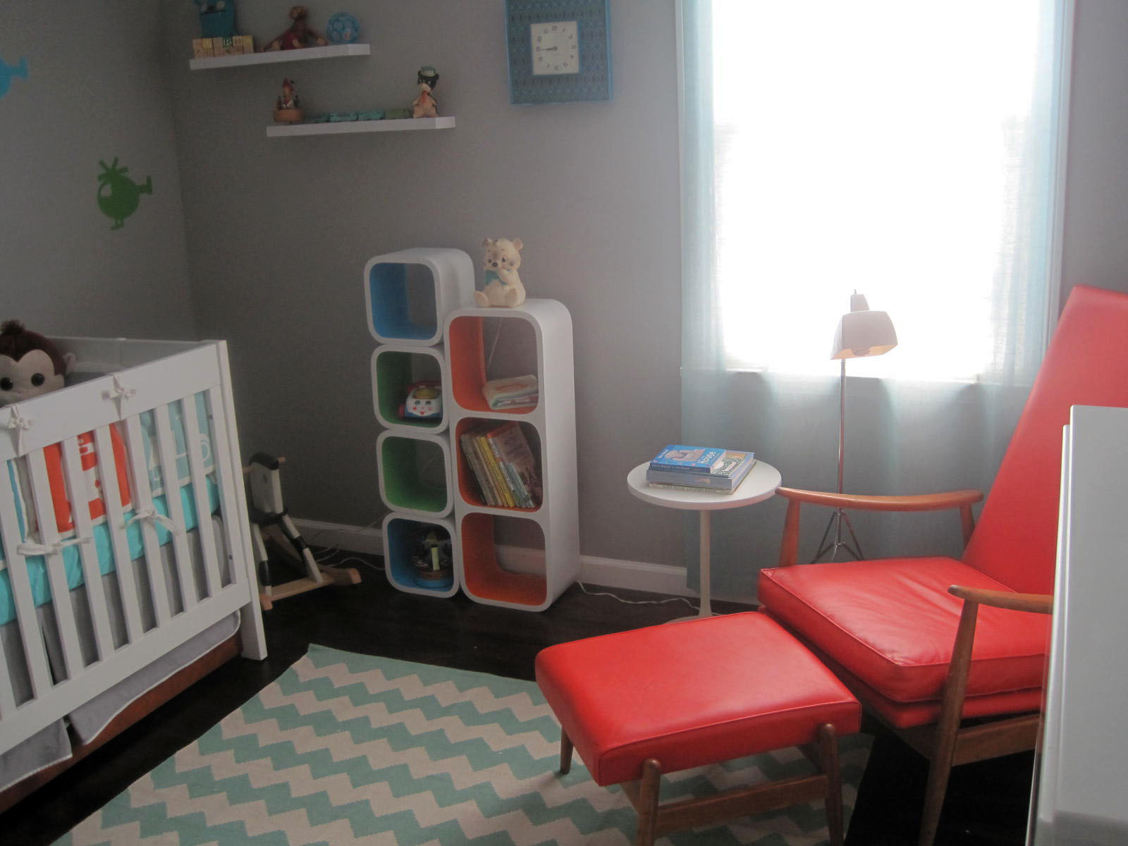 Rhan Vintage. Mid Century Modern Blog. Our Vintage Modern Baby Nursery.