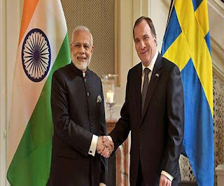 MoU Signed Between India and Sweden MoU Signed Between India and Sweden