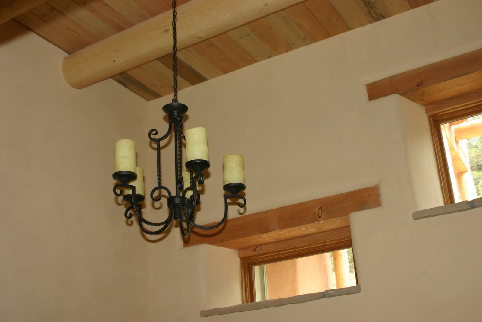 Building a double adobe wall house