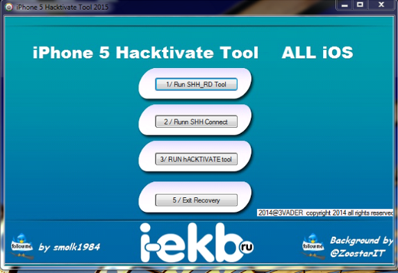 ios hacktivate tool
