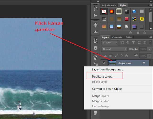 Duplikat layer Duplikat layer