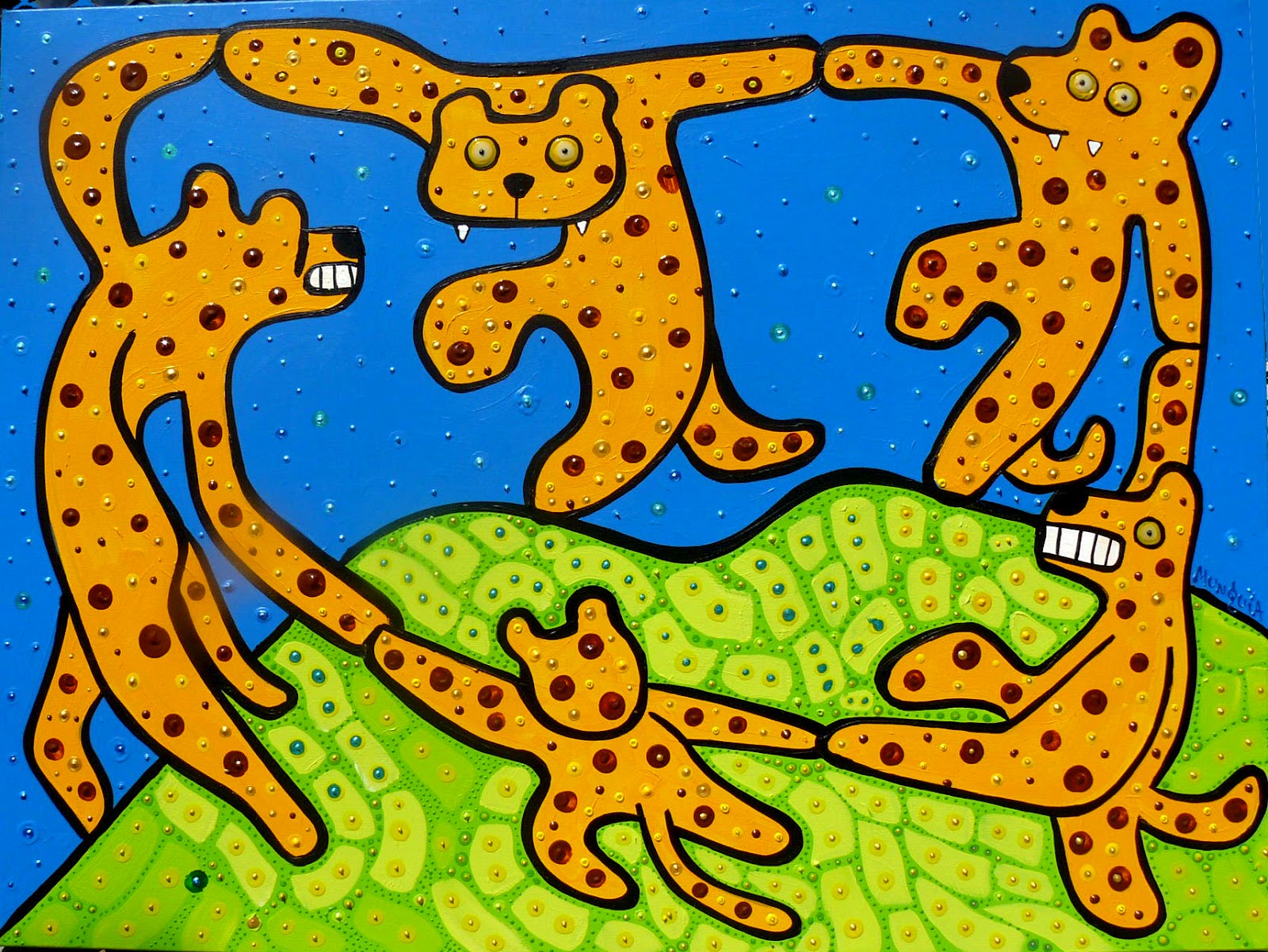 Parodias de Pinturas Famosas: Danza Jaguar