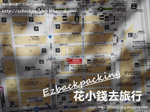 東京櫻花隧道地圖