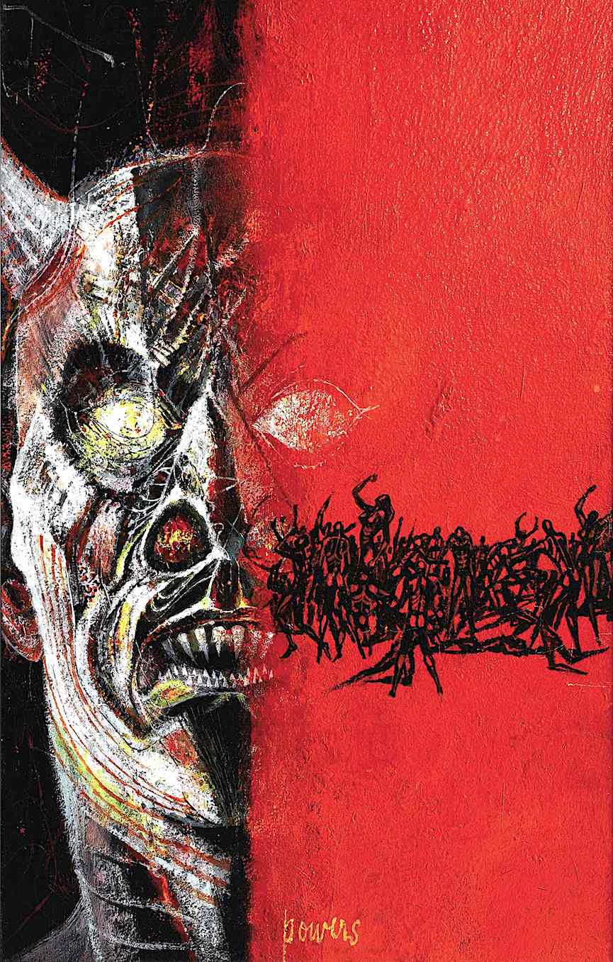 Richard Powers a Richard Powers illustration of a cruel demon ruler