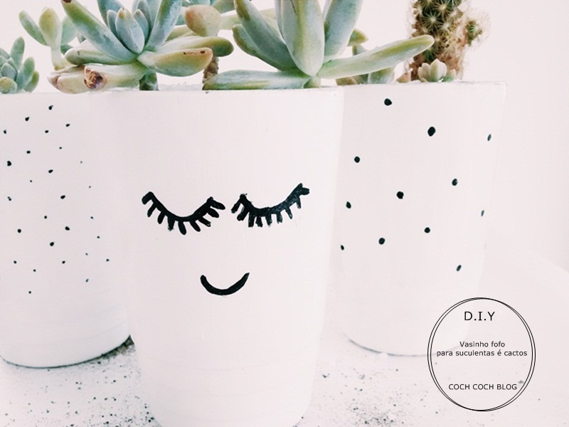 Diy: Vasinho fofo para suculentas