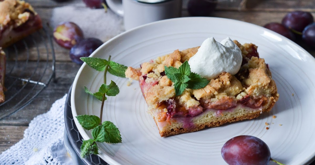 Christina macht was: Zwetschgenblechkuchen mit Streuseln ...