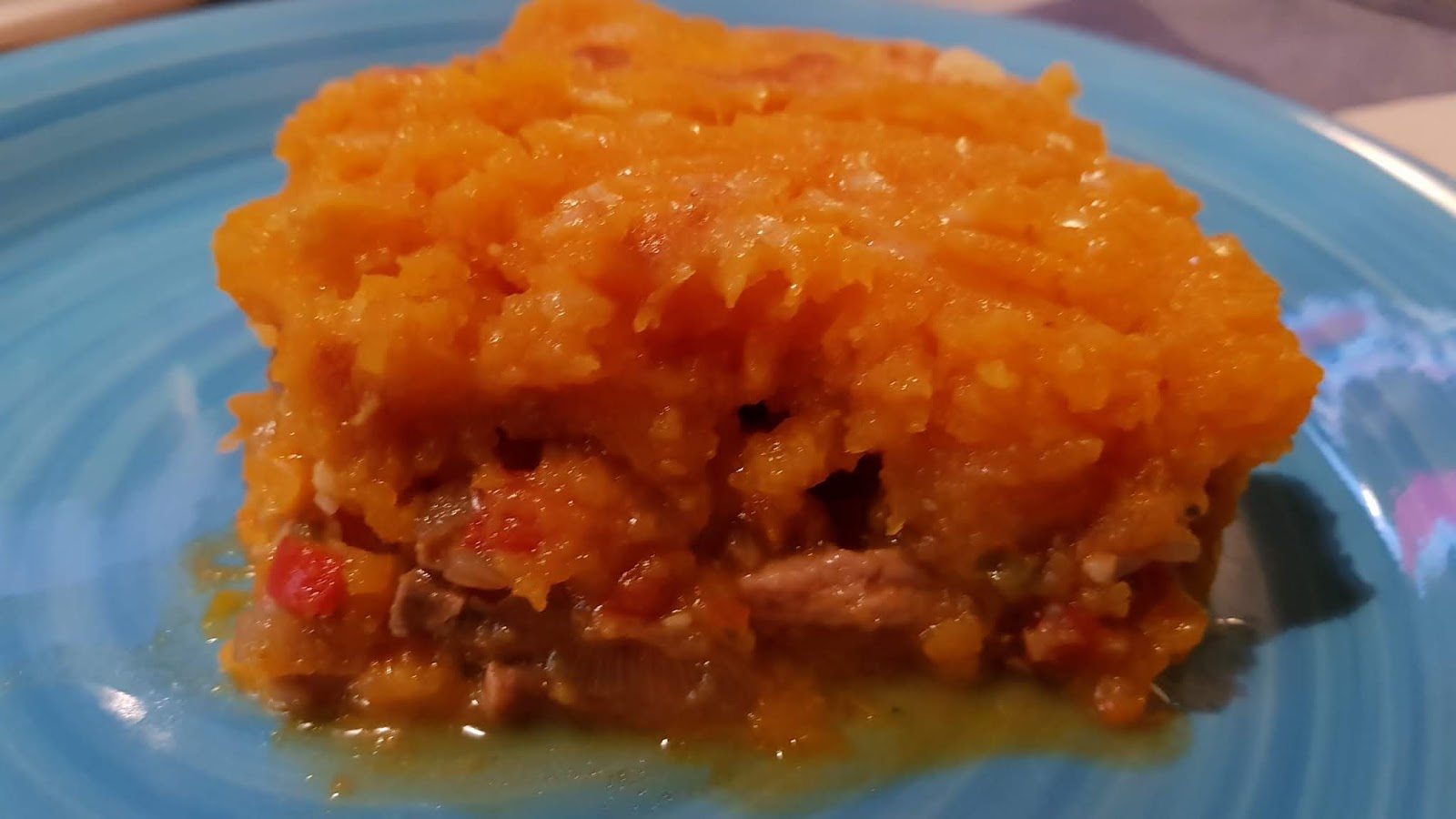 Pastel de Zapallo y Pollo