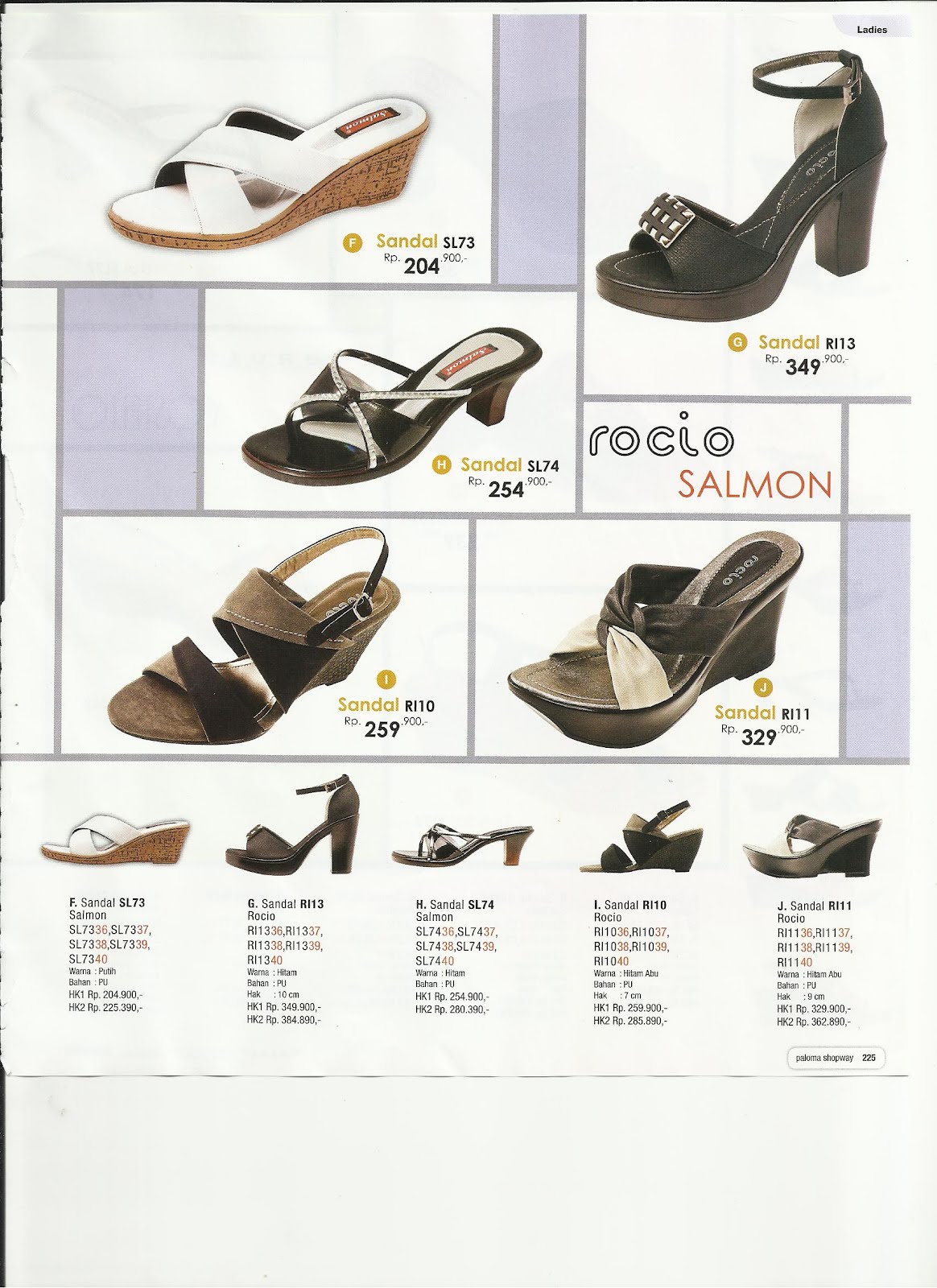 Katalog Sepatu Sandal Wanita Trend 2012 CUTIE SHOP