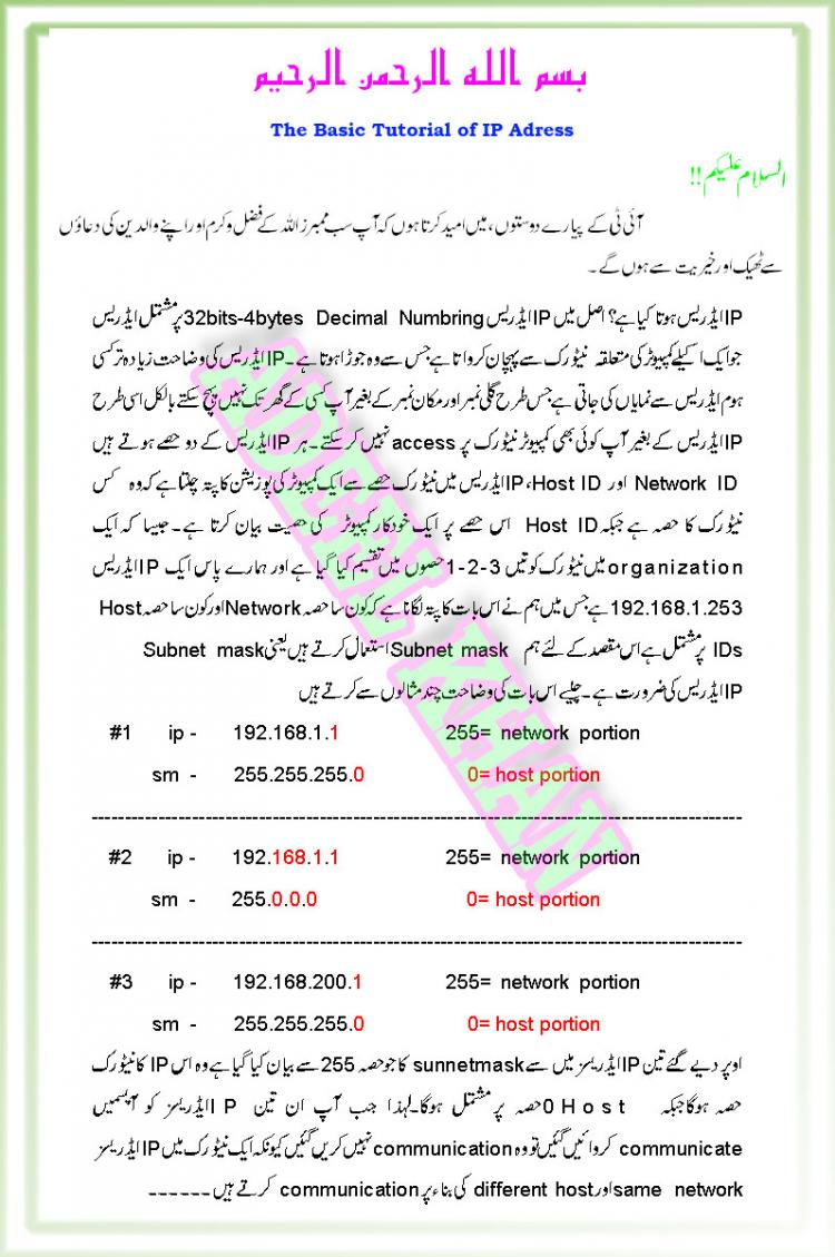 Tutorial in urdu