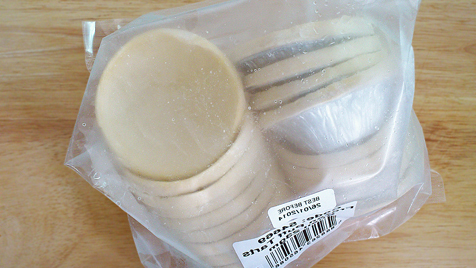 readymade puff pastry shells, frozen