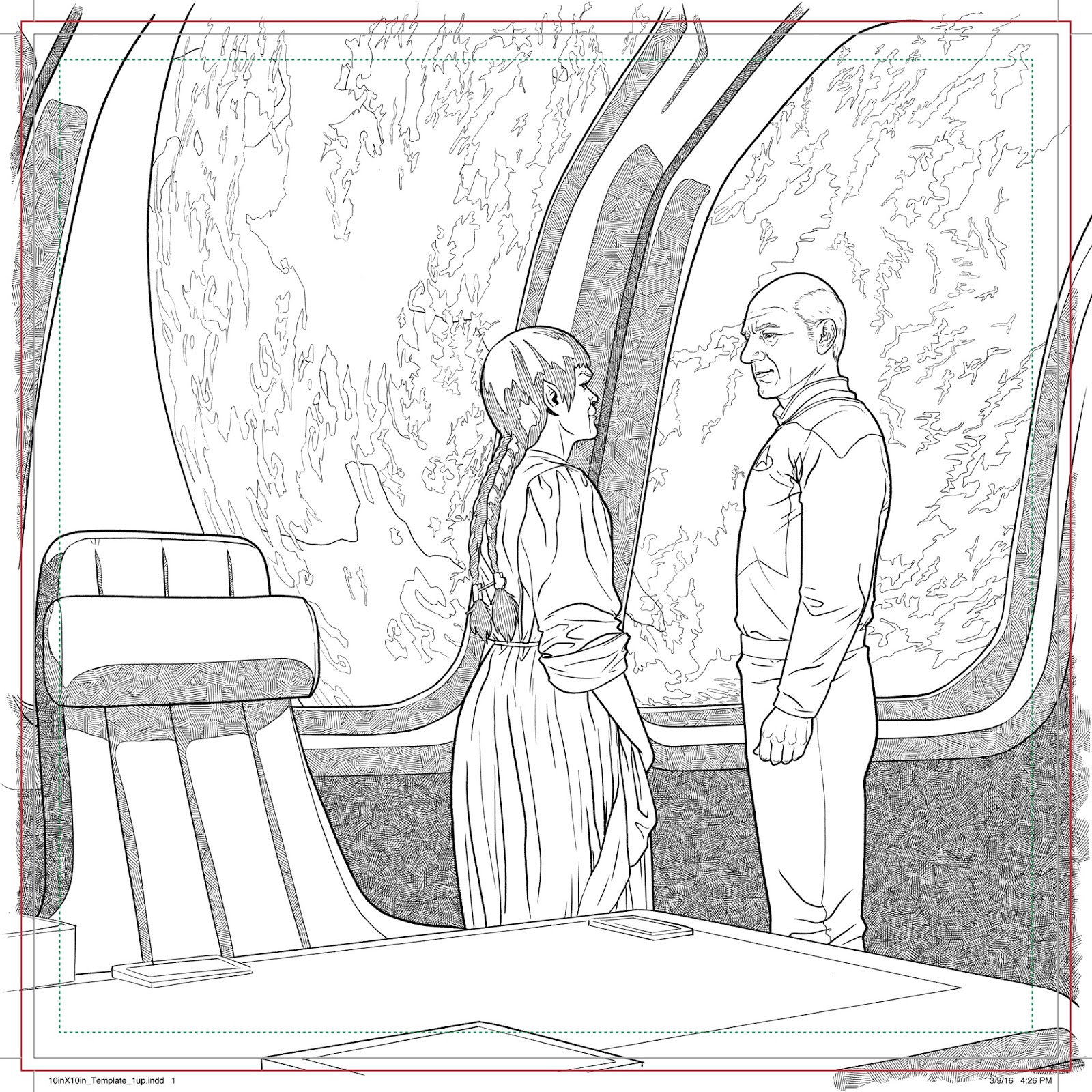 Star Trek Coloring Pages Adults Coloring Pages