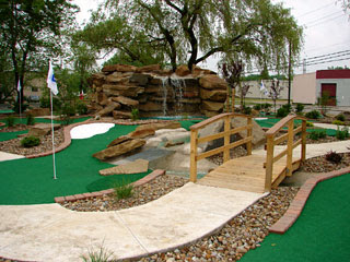 make your own putt putt course