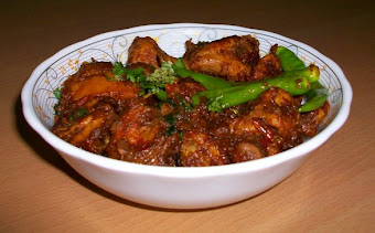 Karahi Chicken served in bowl