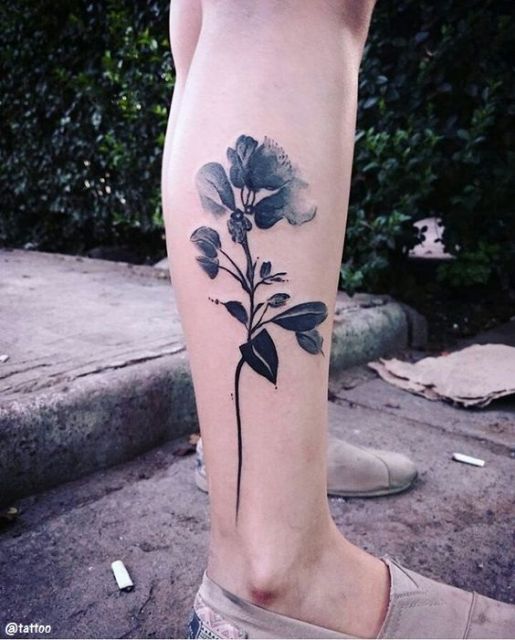 tatuagens femininas para a panturrilha tatuagens femininas para a panturrilha