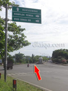 masuk ke jalan dua jalur Kalianda, belok ke kanan masuk ke jalan dua jalur Kalianda, belok ke kanan