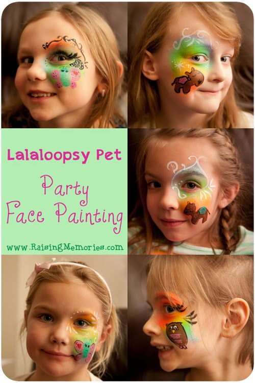 Lalaloopsy Face Paint!