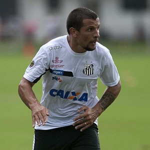 Vecchio em ação durante treino desta pré-temporada (Foto: Ivan Storti/Santos FC)
