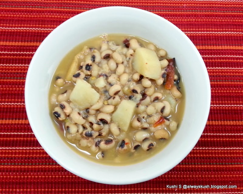 Indian Black-Eyed Peas And Potatoes