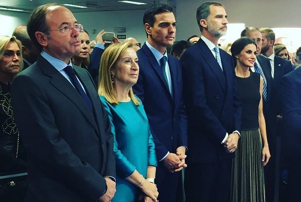 King Felipe and Letizia attended the 20th anniversary of La Razón