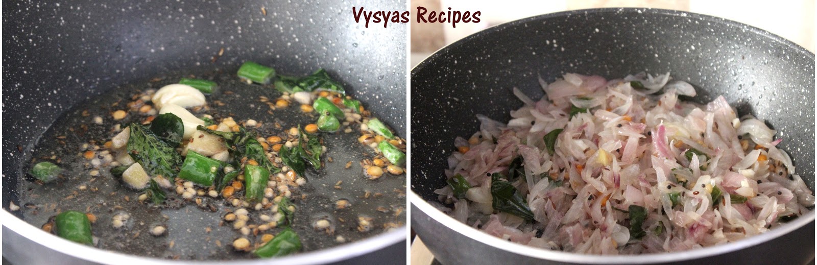 Vysya's Delicious Recipes Fried Onion Curry Easy Side dish for