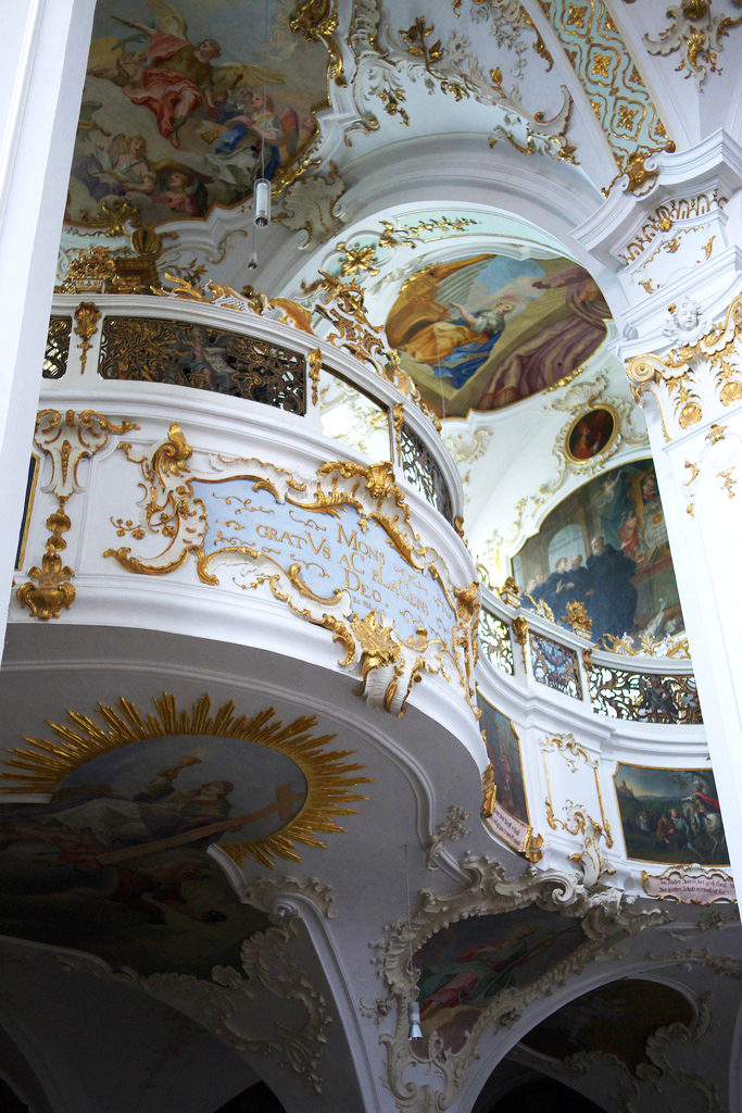 Германия,церковь,Rottenbuch, Oberbayern,архитектура,скульптуры,фрески