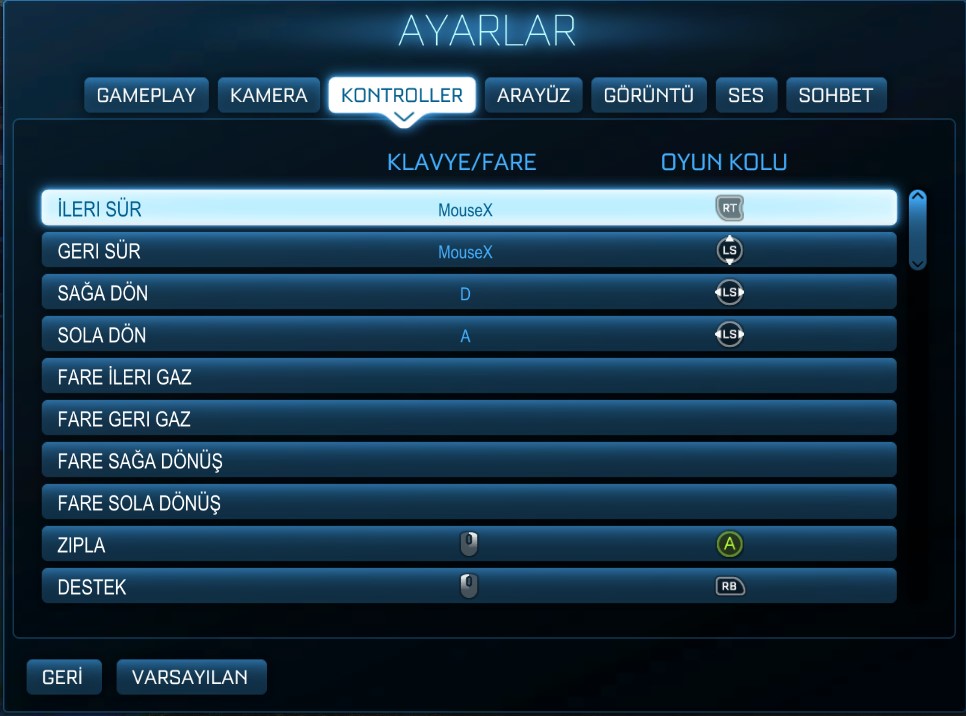 Rocket League Nasıl Oynanır? Taktikler ve Tavsiyeler! 25 Rocket League kol ayarları-gamepad