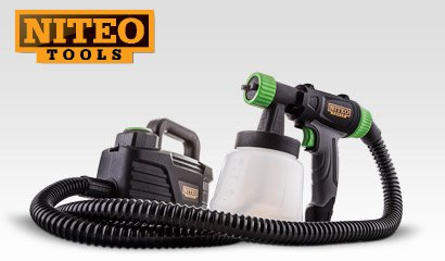 Agregat malarski HVLP Niteo Tools z Biedronki | Pozostałe Pistolet natryskowy Niteo Tools z Biedronki produkty z bdr