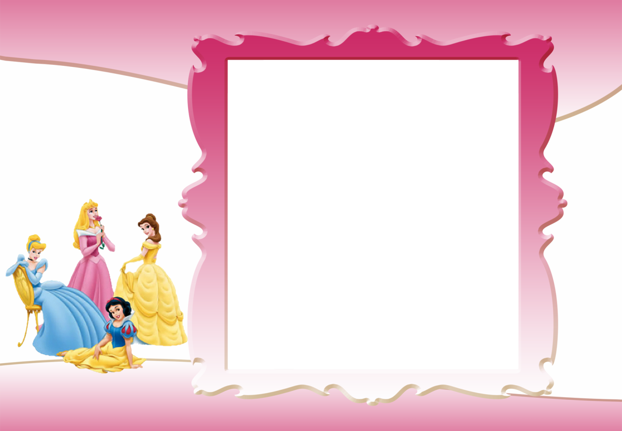 Printable Disney Princess Frame