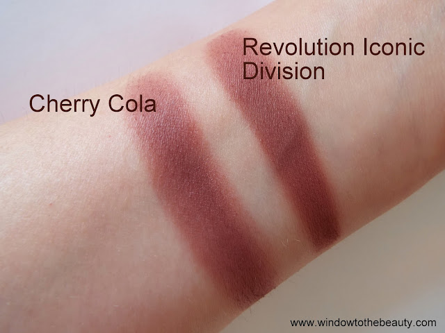 Makeup Geek Cherry Cola cheap dupes swatches