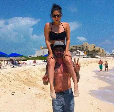 Sunny Leone Celeberating Vacation In Maxico With Husband (Picture) Bollywood Actress In Maxico Beach
