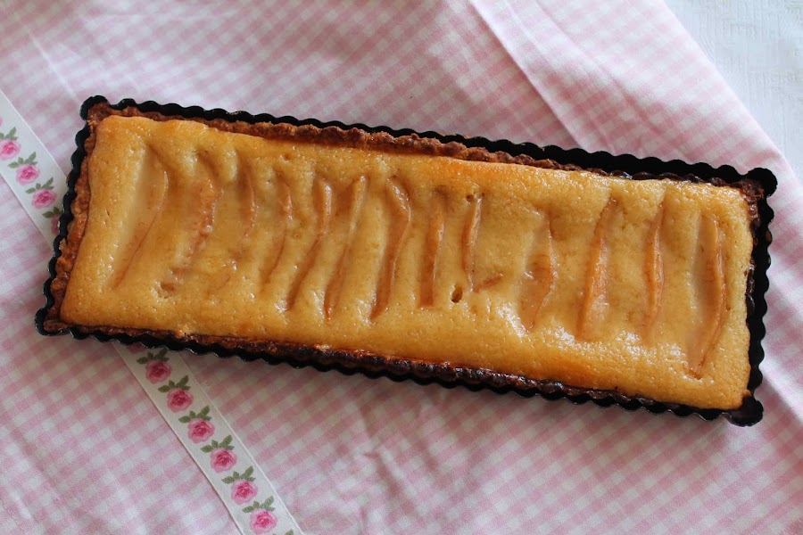 Tarta de pera