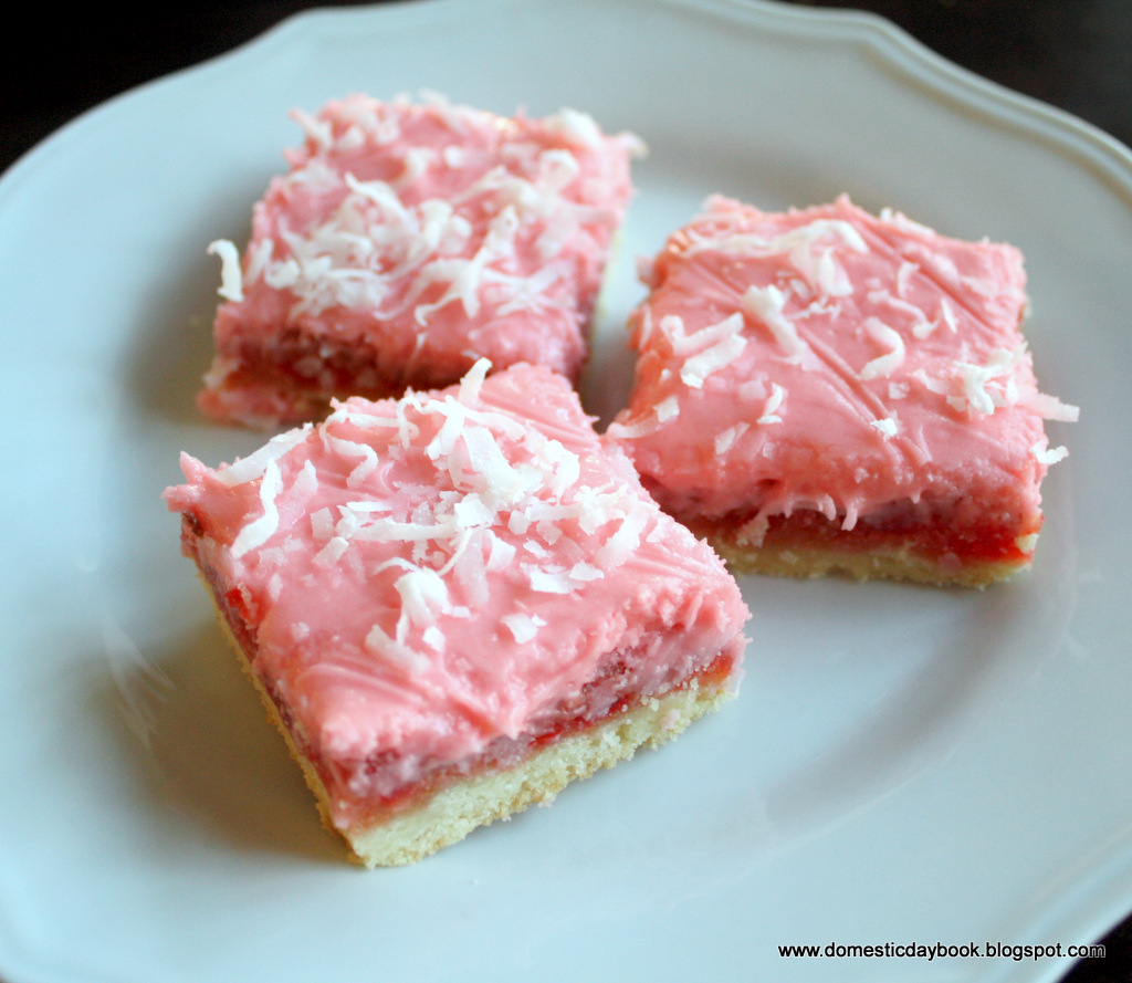 Maraschino Cherry Bars