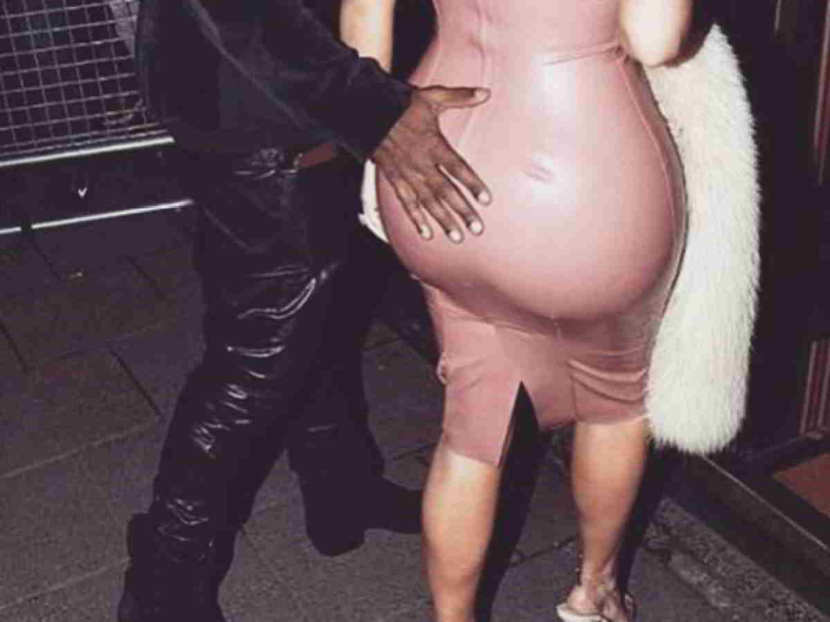 Woman with big butts