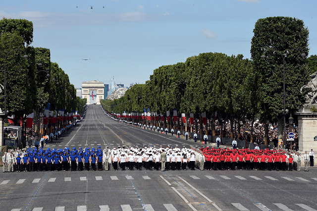 The July 14th Bastille Day Military Parade Held In Paris France The July 14th Bastille Day Military Parade Held In Paris France