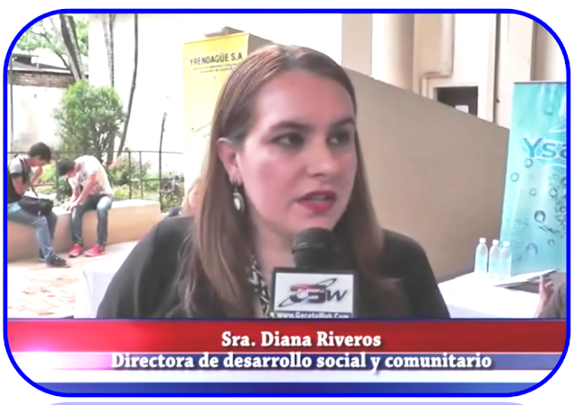 Fernando de la Mora: Entrevista con la Lic. Diana Riveros sobre la última Feria de Empleos del año 2016. 