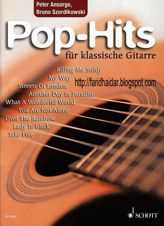 classical guitar: Sheet Music Collection For Guitar