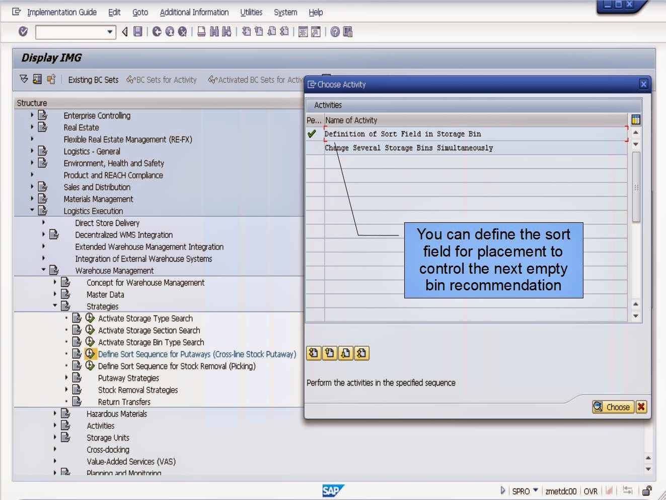 青蛙SAP分享 Froggy's SAP sharing WMS Putaway Strategy Next Empty Bin