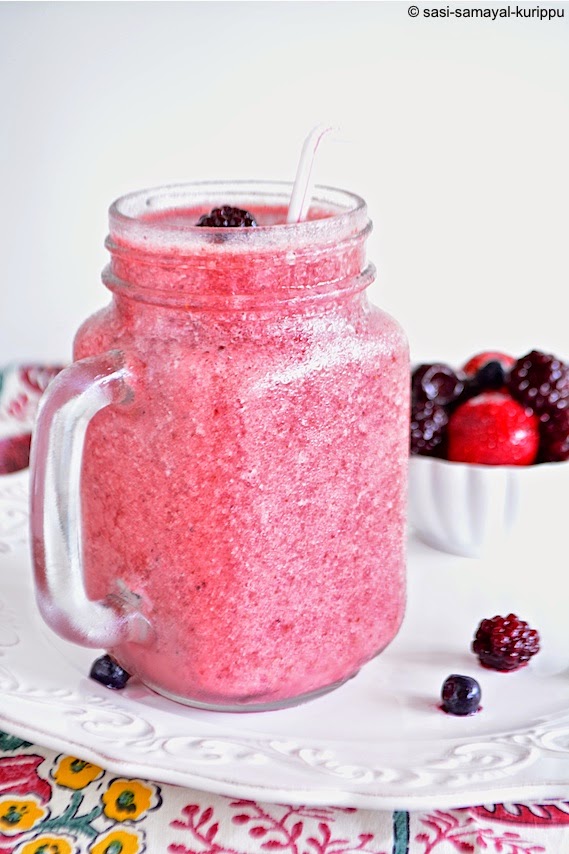 SASI'S KITCHEN MixedBerry Detox Smoothie