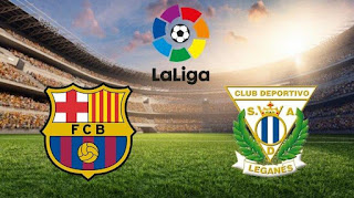 اهداف وملخص مباراة برشلونة وليجانيس 3-1 الدوري الاسباني اليوم 20/1/2019