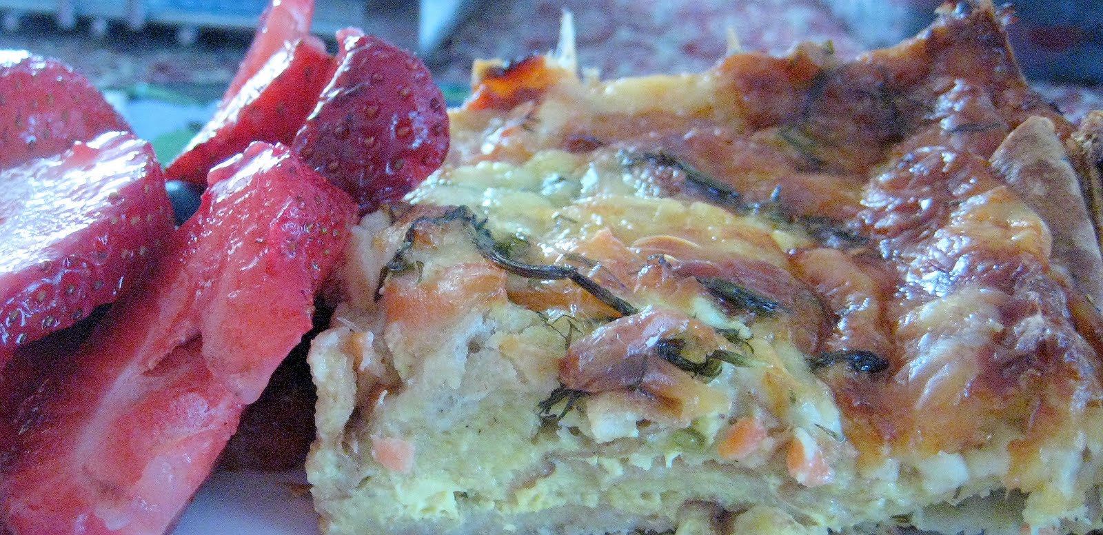 Equal Opportunity Kitchen Lox and Bagel Cheese Strata