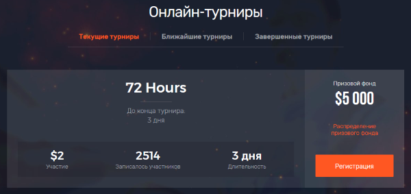 Турнир брокера Турнир брокера