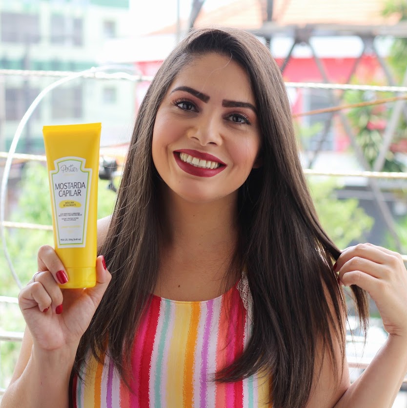 TESTEI A MOSTARDA CAPILAR DA PORTIER GOURMET COLLECTION - KAMILA RIOS BLOG