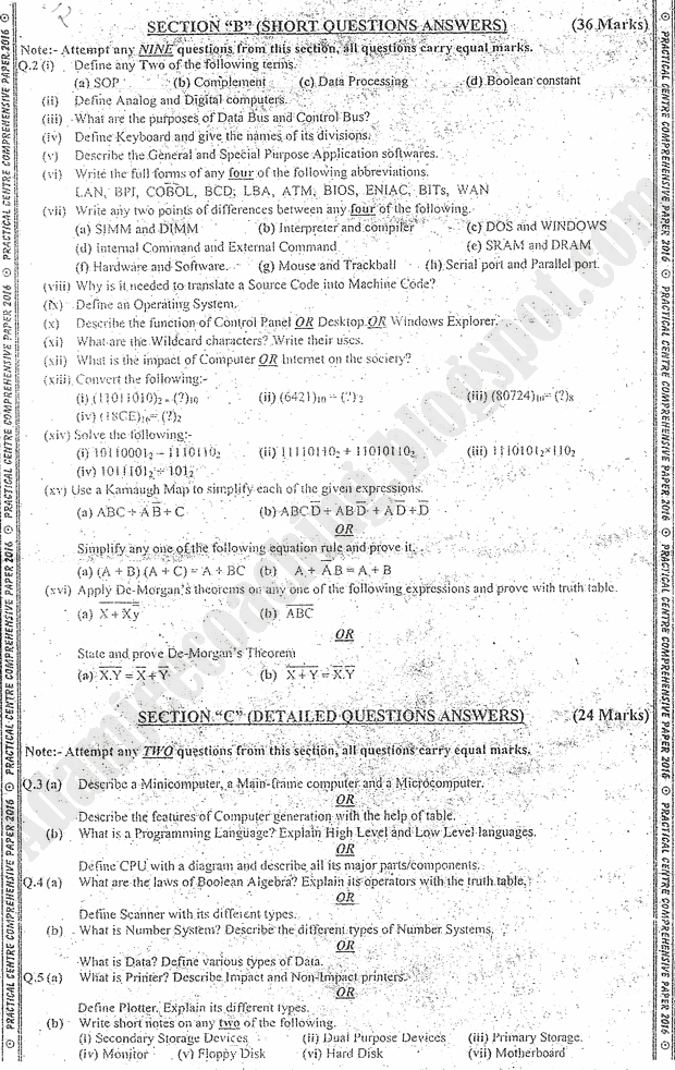practical-centre-guess-papers-2016-class-9th-science-group