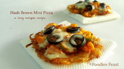 Hash Brown Mini Pizza Recipe